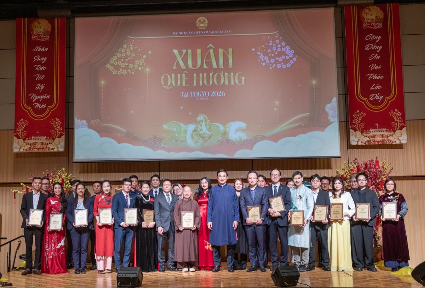 Tết cộng đồng “Xuân quê hương 2026” tại Nhật Bản: Tết của những người con xa xứ