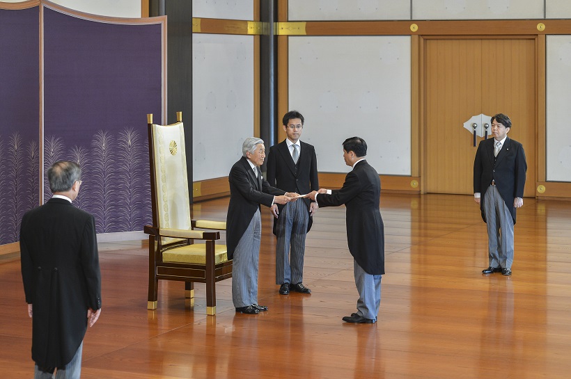 Vietnamese Ambassador to Japan presents credentials