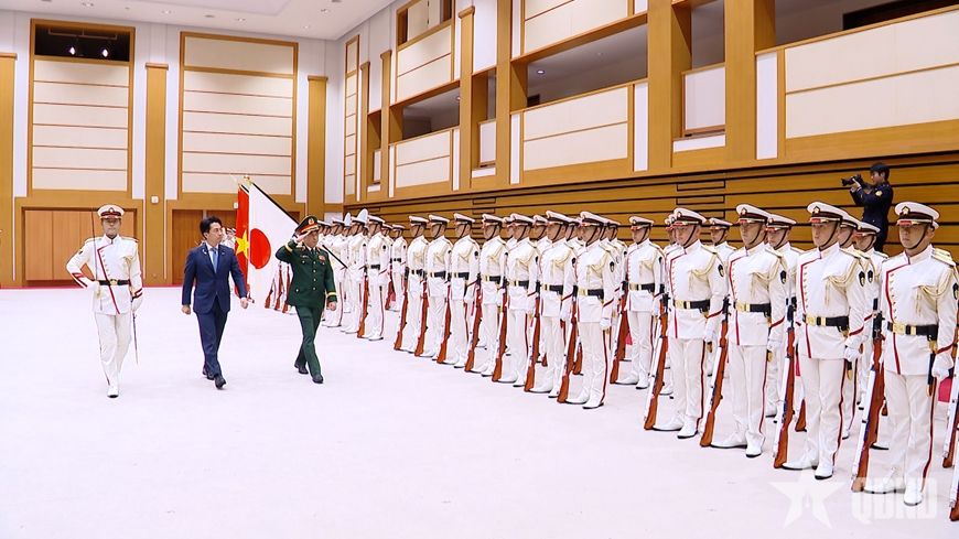 Phó Thủ tướng Chính phủ, Bộ trưởng Quốc phòng, Đại tướng Phan Văn Giang thăm chính thức Nhật Bản